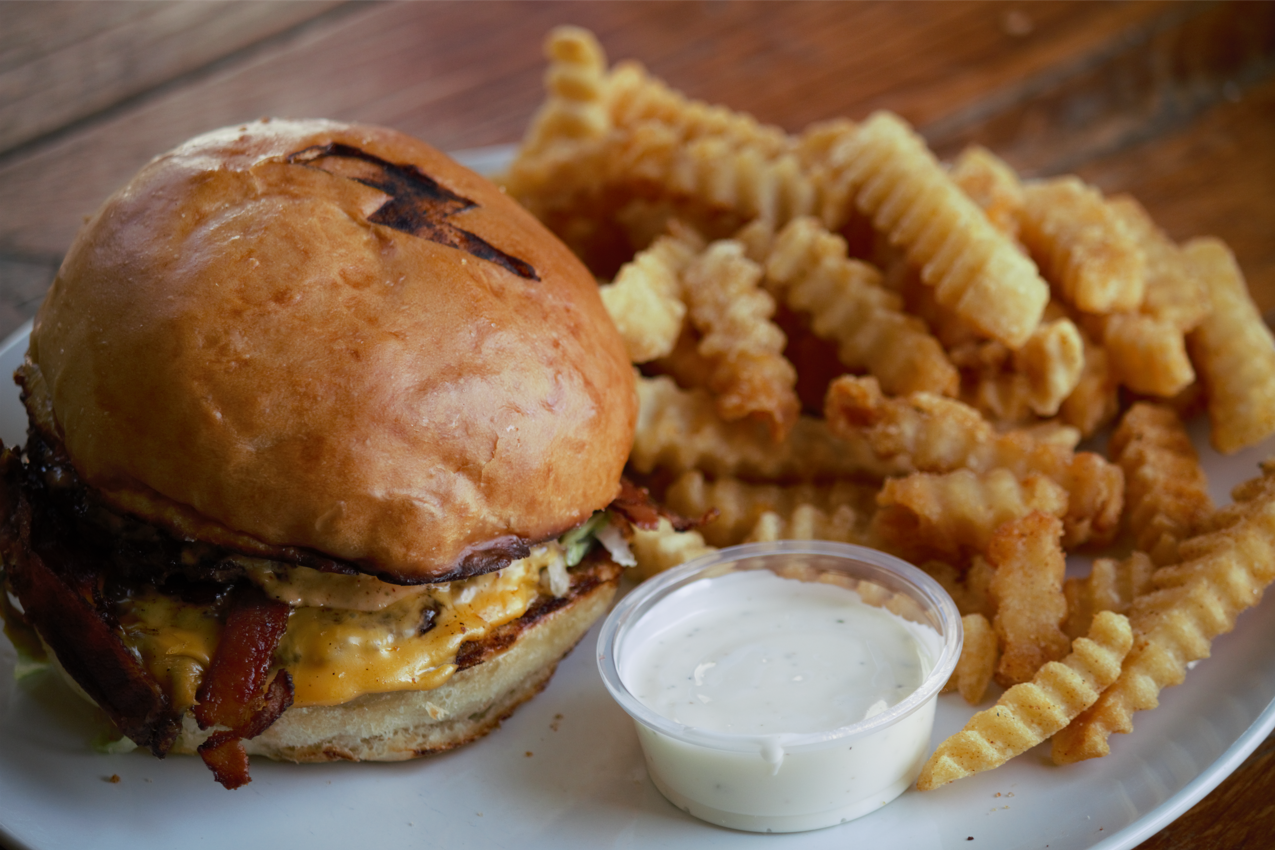 thunder bacon burger for streetcar